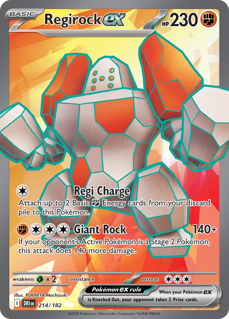 Regirock ex