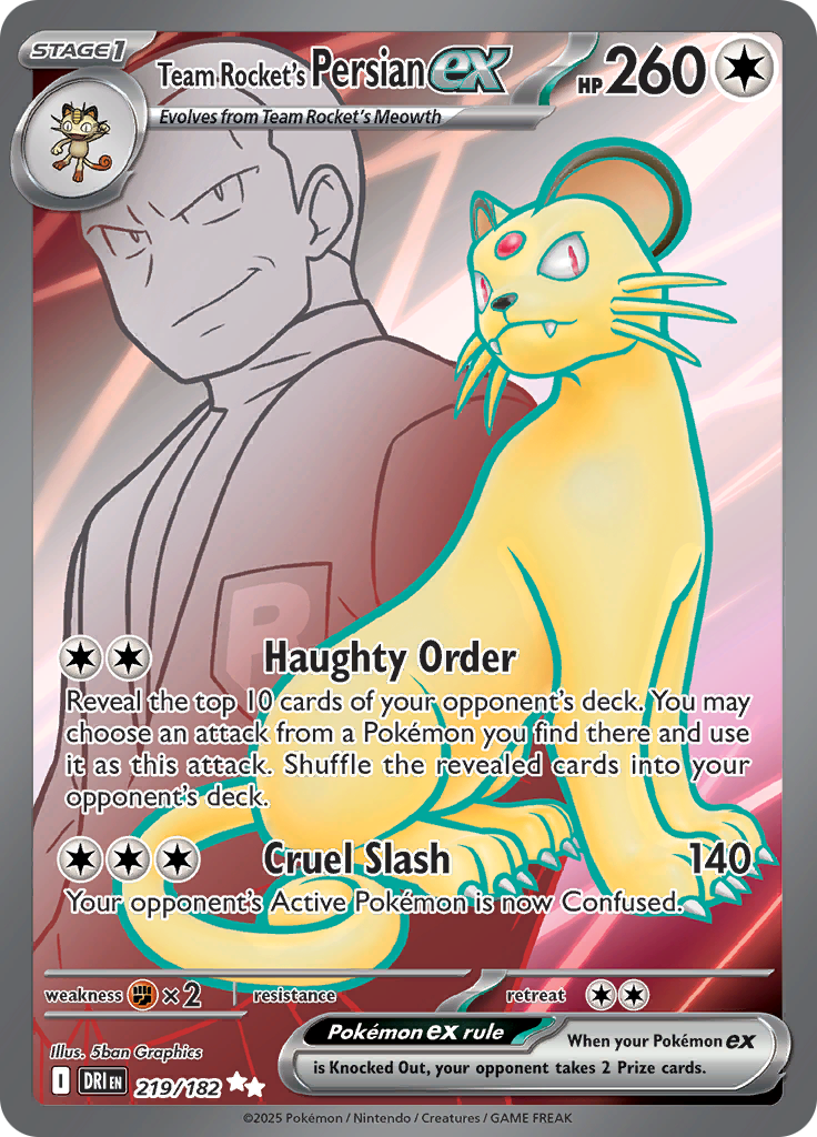 Team Rocket's Persian ex