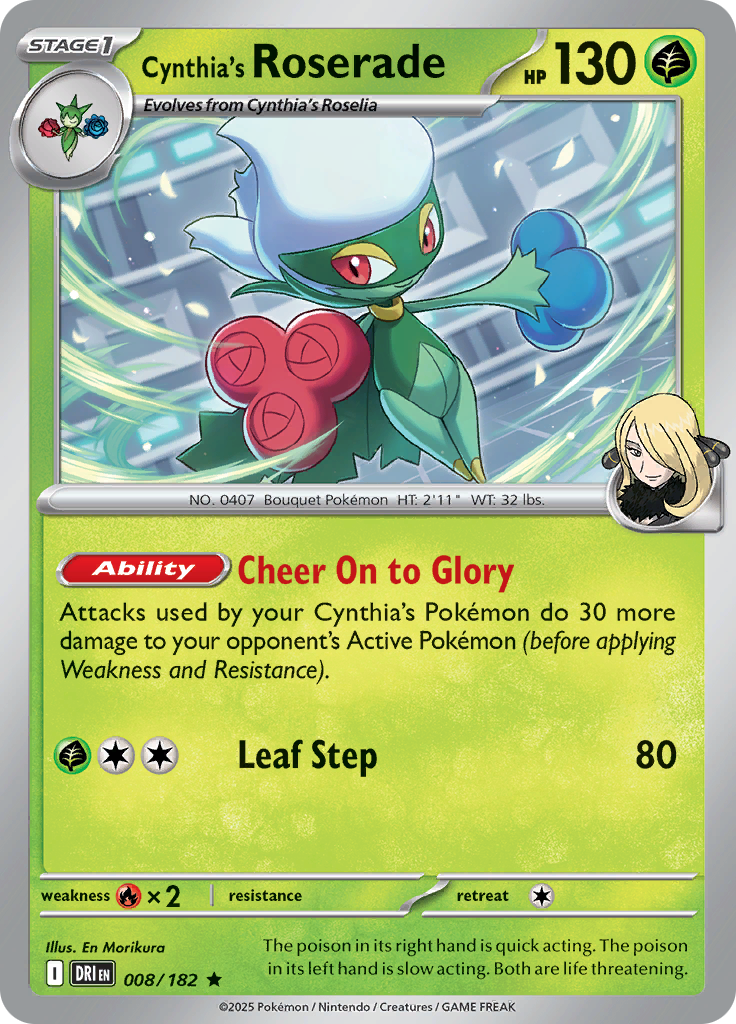 Cynthia's Roserade