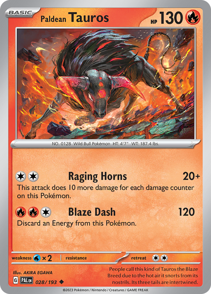 Paldean Tauros
