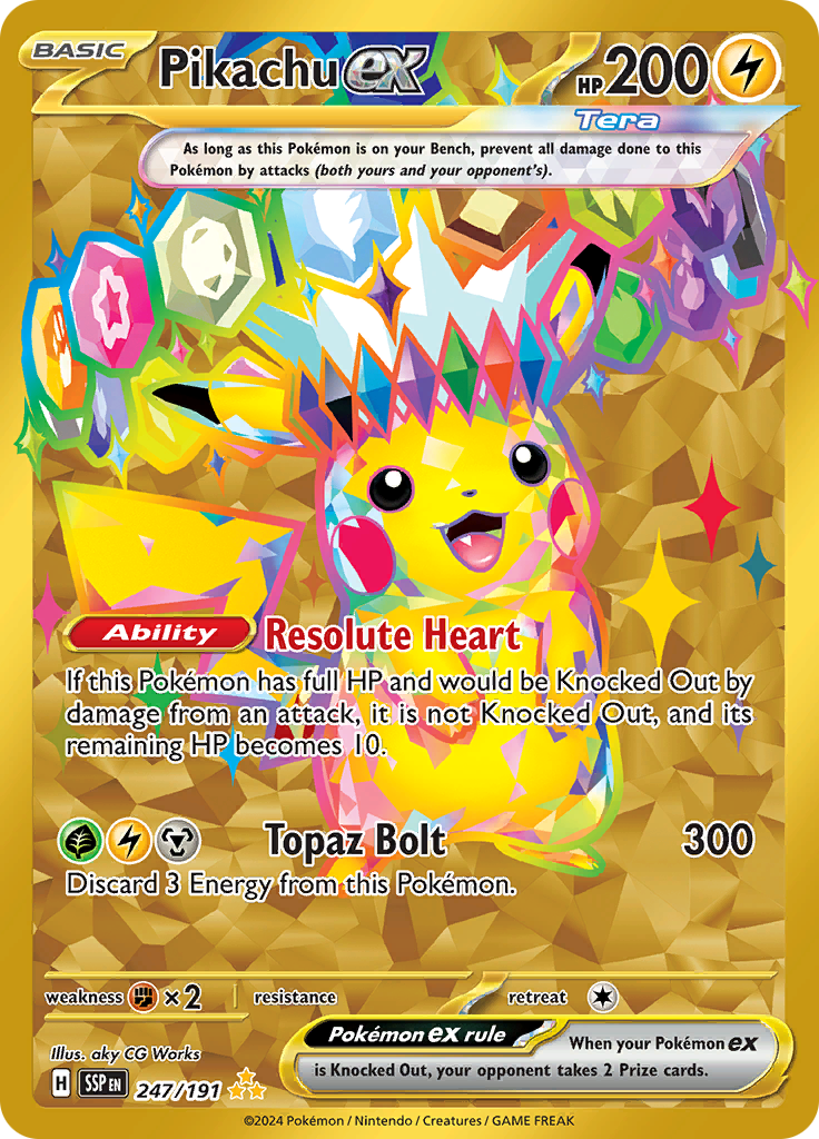 Pikachu ex