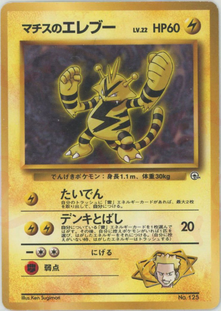 マチスのエレブーLV.22