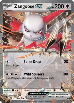 Zangoose ex