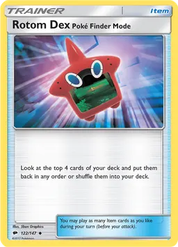 Rotom Dex Poke Finder Mode