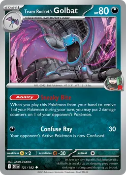 Team Rocket's Golbat