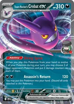 Team Rocket's Crobat ex