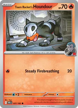 Team Rocket's Houndour