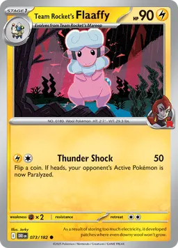 Team Rocket's Flaaffy