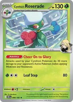 Cynthia's Roserade