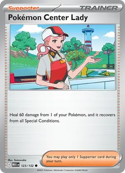 Pokémon Center Lady