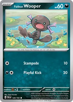 Paldean Wooper