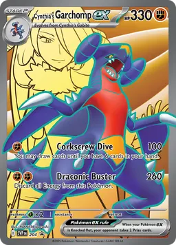Cynthia's Garchomp ex