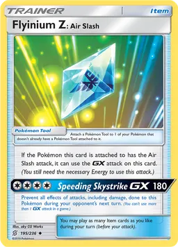 Flyinium Z: Air Slash