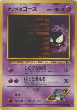 ナツメのゴースLV.9