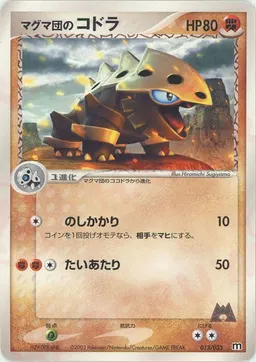 マグマ団のコドラ