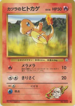 カツラのヒトカゲLV.16