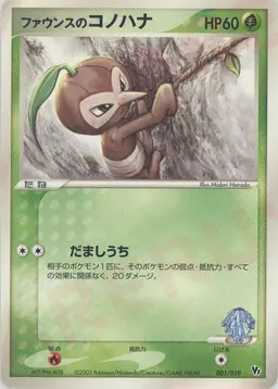 ファウンスのコノハナ