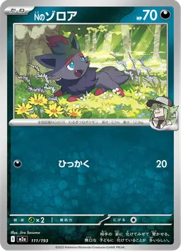 Nのゾロア