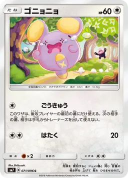 ゴニョニョ