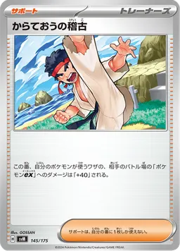 からておうの稽古